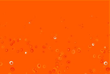 Light Orange vector backdrop with dots.