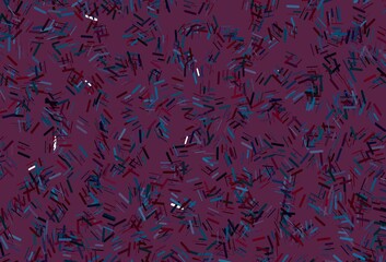 Dark green, yellow vector template with repeated sticks.
