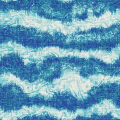 Teal blue stripe weathered grunge texture background. Summer coastal farmhouse living style home decor. Broken striped linen material. Worn turquoise dyed beach textile seamless line pattern.
