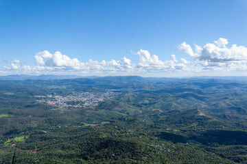 landscape with clouds