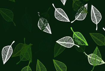 Light Green vector sketch layout.