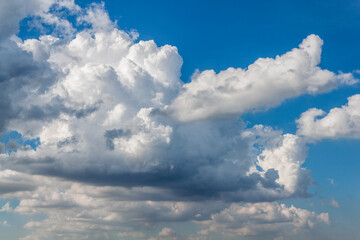 blue sky with clouds