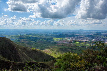 view from the mountains