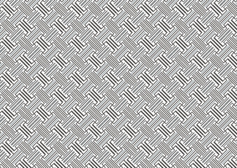 奄美大島紬の代表的柄の秋名バラ柄風のパターンデザイン