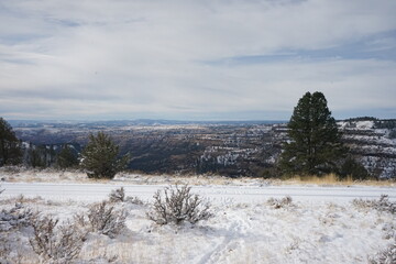 Potamus Canyon in early winter.