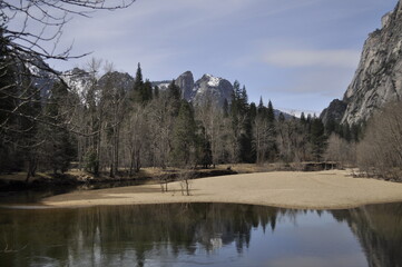 Lake forest mountains 