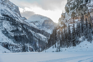 Rocky Mountain near Lake Louise