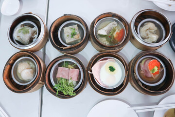 dim sum or steamed bun