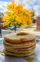 stack of pancakes
