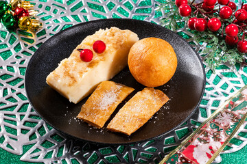 Natilla, hojuelas and buñuelos - Colombian Christmas gastronomy