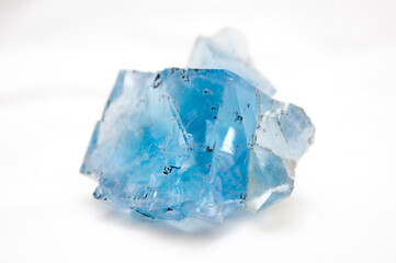 vibrant blue fluorite