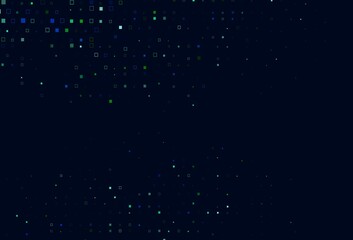 Light Blue, Green vector texture with rectangular style.