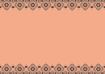 奄美大島紬龍郷柄レースのかわいいフレーム