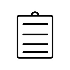 checklist icon. One of the web icons