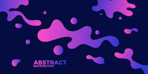 Abstract background with straight lines and splashes in minimalist flat style. Vector suitable design - Vector illustration