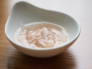 한국 전통음식 새우젓 
