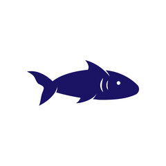 Fish icon design template vector isolated illustration
