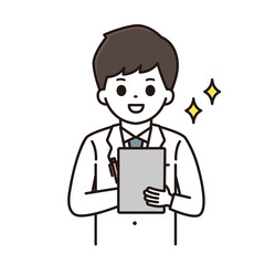 薬剤師 医師 記入 メモ 男性