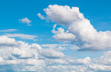 Blue sky background with tiny clouds. Blue sky background with clouds. The vast blue sky and clouds...