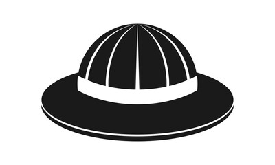 Hat for traveling illustration vector design