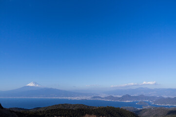 静岡県達磨山からの富士山