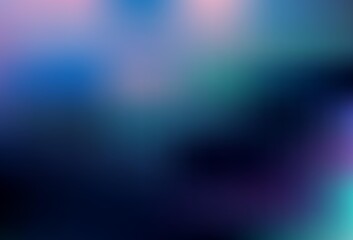 Dark BLUE vector blurred template.