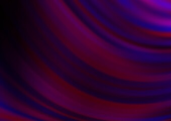 Dark Purple vector blurred shine abstract template. Creative illustration in halftone style with gradient. The best blurred design for your business.