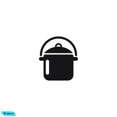 Icon vector graphic of pan