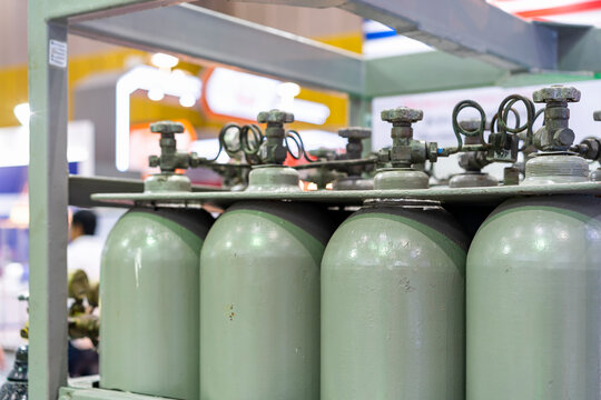 seamless bottle group for storage oxygen argon nitrogen gas and other for industrial such as welding cutting manufacturing process etc.