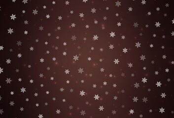 Dark Pink, Red vector layout in New Year style.