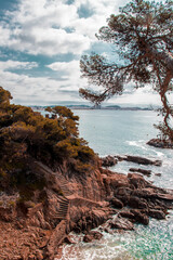 Vistas desde el camino de ronda de Sant Antoni de Calonge