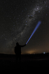 starry night sky