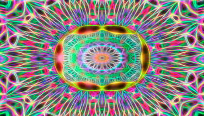 Fototapeta premium Abstract background with beautiful ornaments.