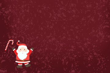 Merry Christmas and Happy Holidays greeting card, frame, banner. New Year. Noel. Christmas ornaments and gift box on blue background top view. Winter xmas holiday theme. Flat lay