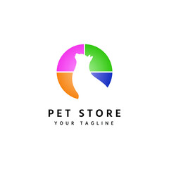 PET STORE OR VET LOGO TEMPLATE