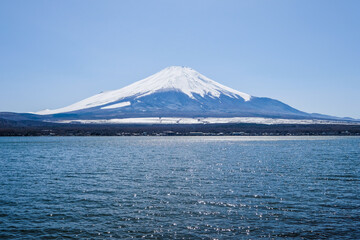 富士山と山中湖