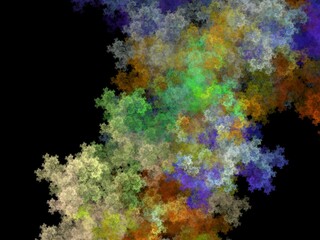 Fototapeta premium Imaginatory fractal background Image