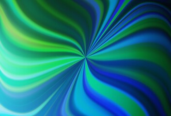 Fototapeta na wymiar Light Blue, Green vector blurred pattern.