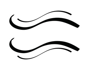 ハンドレタリング　飾り線・フレーム