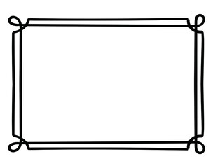 ハンドレタリング　フレーム