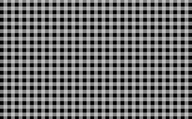 Firebrick Gingham black and white pattern. Texture from rhombus/squares for - plaid, tablecloths, clothes, shirts, dresses, paper and other textile products.