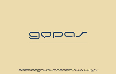 Obraz premium vector illustration of alphabet letter A to Z logo design