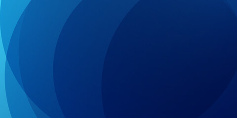 Paper layer circle blue abstract background. Curves and lines use for banner, cover, poster, wallpaper, design with space for text.
