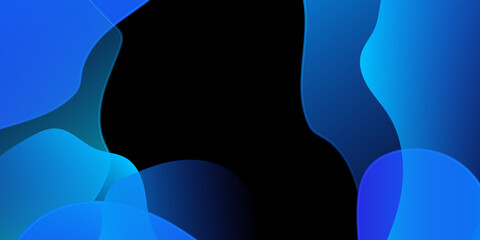 Blue purple black wave liquid background