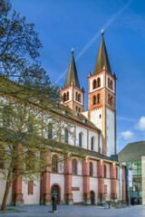 Fototapeta na wymiar Wurzburg Cathedral, Germany