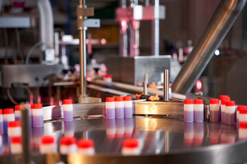 medical production of various drugs for testing people