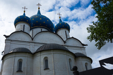 Cathedral of the Nativity of the Virgin, Orthodox Church is a popular tourist attraction in Suzdal, Russia.