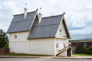 Stone Posad house of the 17th century in Suzdal, Russia