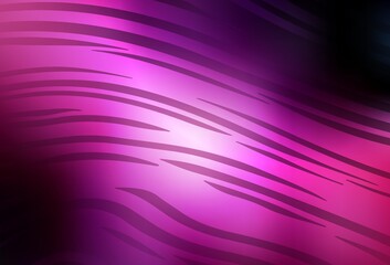 Obraz premium Dark Purple, Pink vector blurred template.