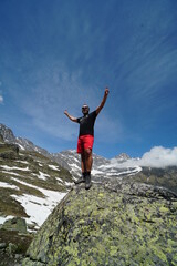 Fototapeta premium ceresole reale, italia, mountain, snow, spring